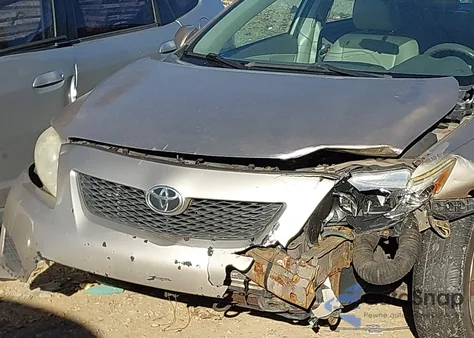 2010 Toyota Corolla Le z USA, uszkodzony, nr VIN 2T1BU4EEXAC393750